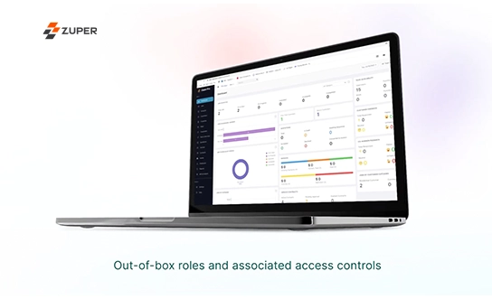 Out-of-the-Box Roles and Associated Access Controls on Zuper