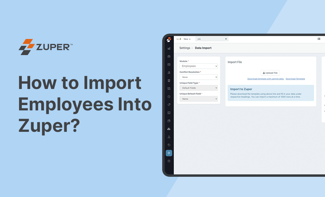 How to Import Employees Into Zuper