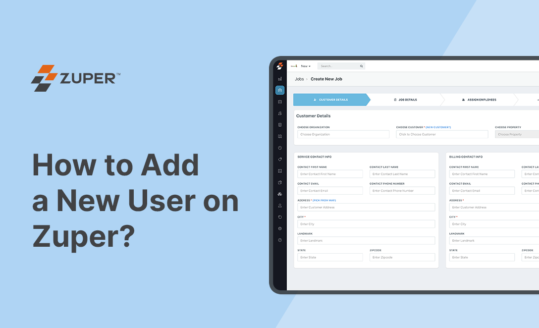 How to Add a New User on Zuper