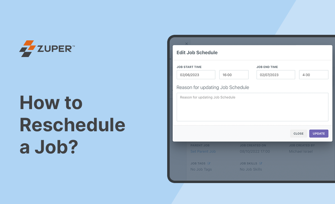 How to Reschedule a Job