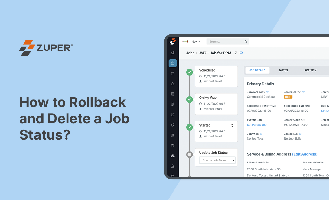 How to Rollback and Delete a Job Status