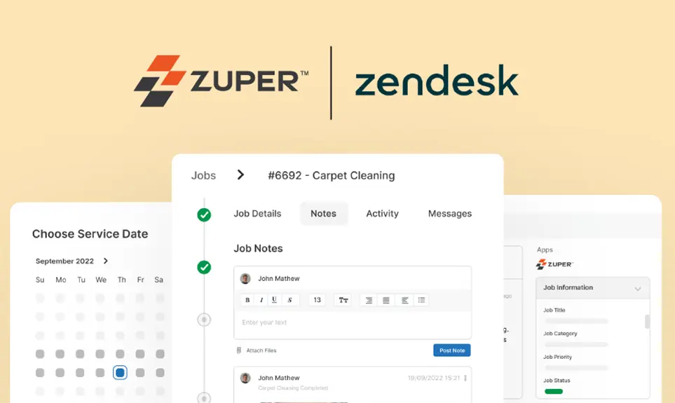 Enable the Best Field Service and Support Experience with the Zuper-Zendesk Integration
