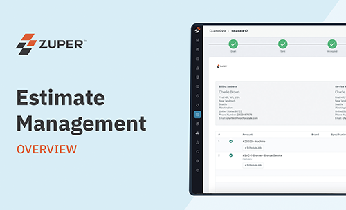 Effectively Create and Customize Estimates with Zuper