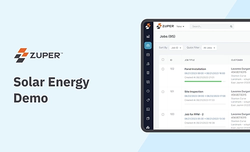 Zuper Overview Demo for Solar Industry