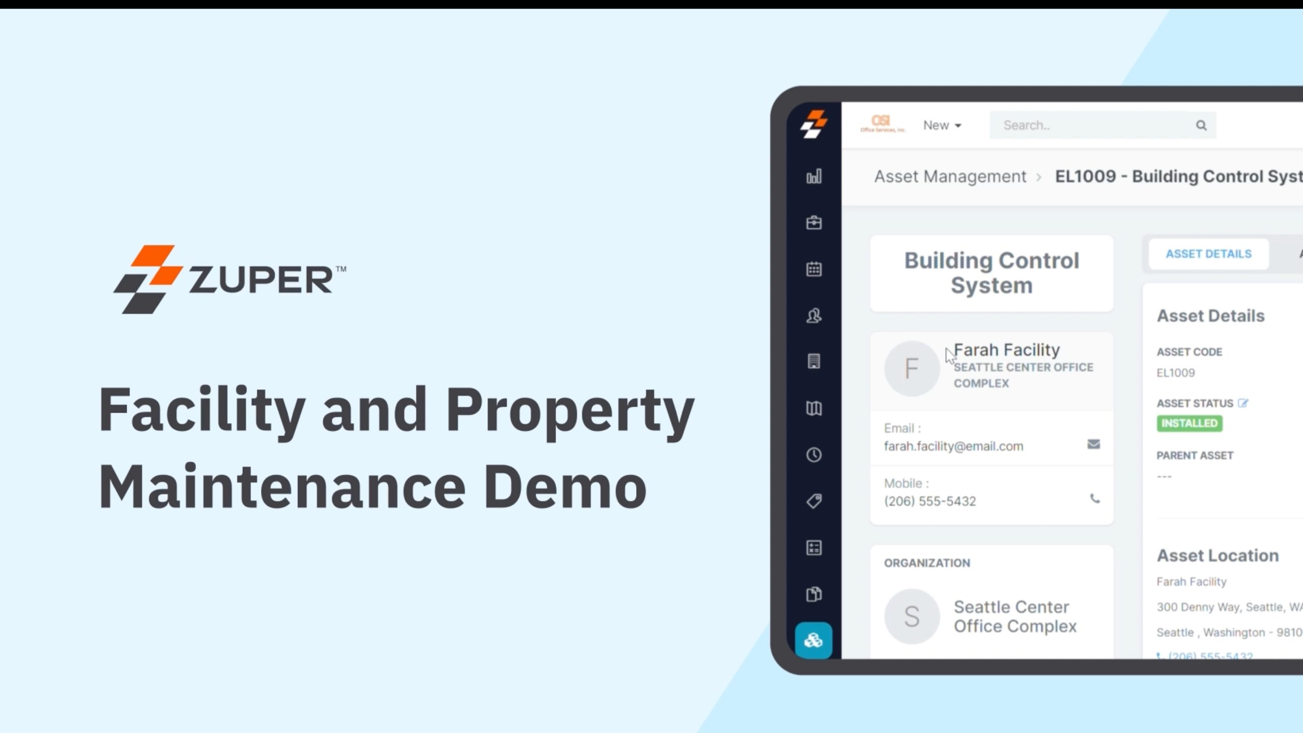 Zuper Overview Demo for Facility and Property Maintenance Industry