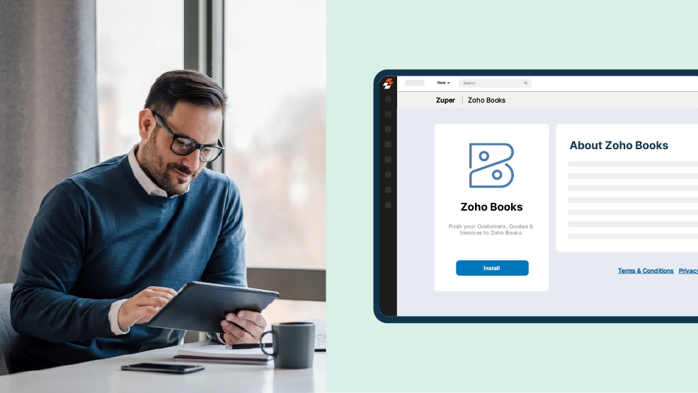 A Guide To Combining Financial And Field Operations By Integrating Zuper With Zoho Books