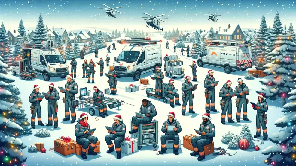 How to Streamline Holiday Season Management in Field Service Operations