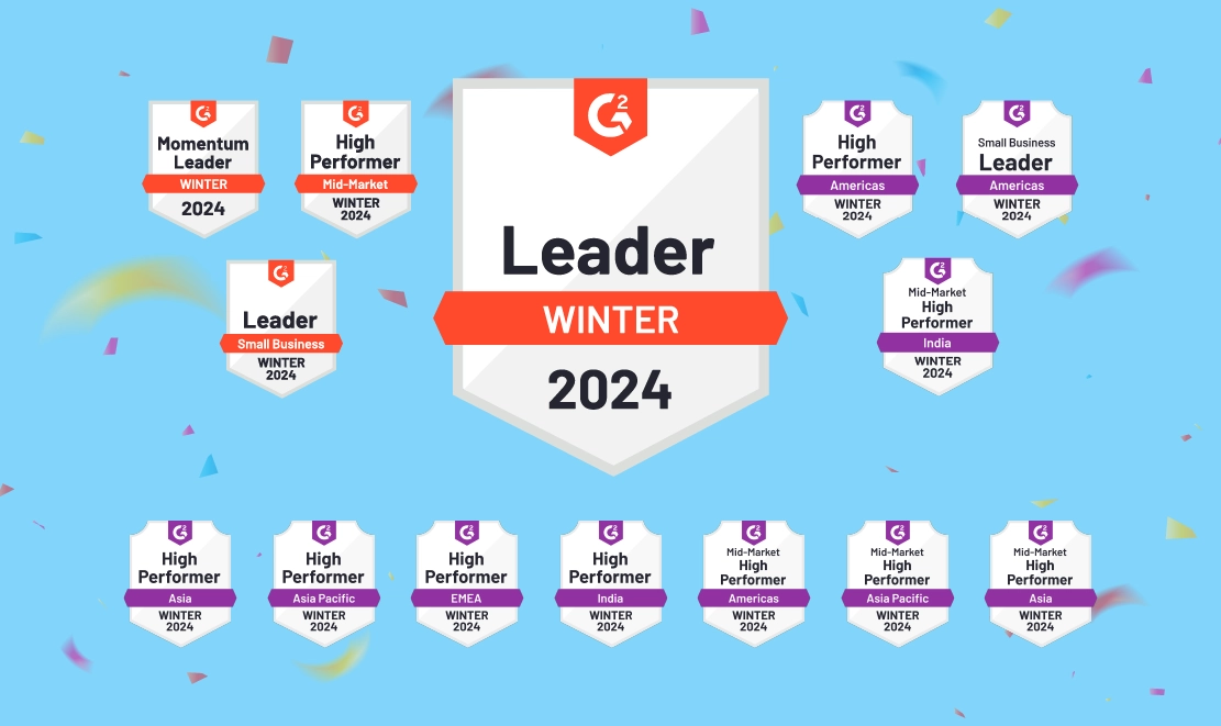 G2 Winter 2024 Report: Zuper Takes Home “Leader Badge” Again for FSM Software Providers!