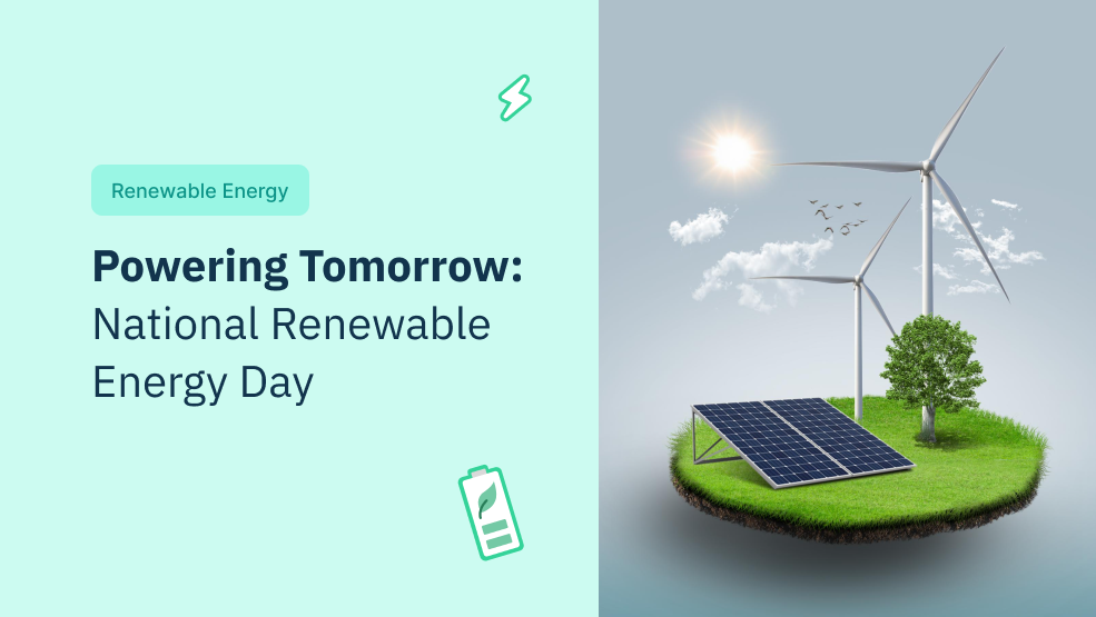 Powering Tomorrow: National Renewable Energy Day