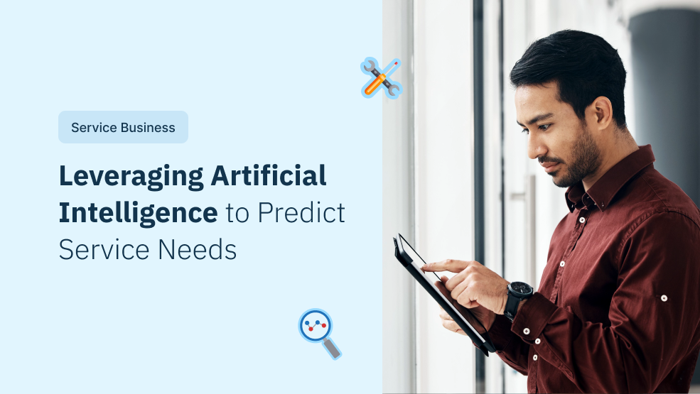 Leveraging Artificial Intelligence to Predict Service Needs