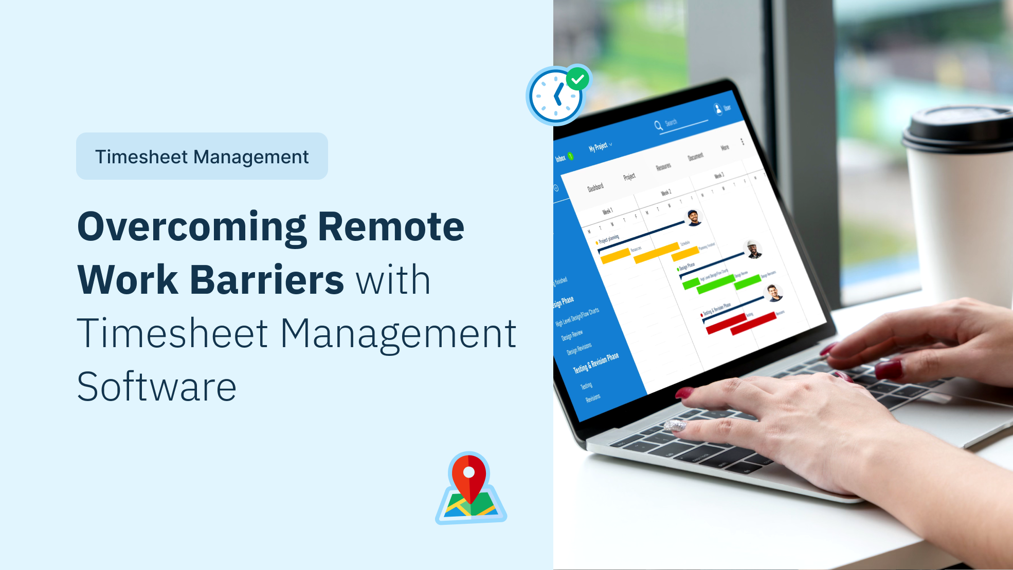 Overcoming Remote Work Barriers with Timesheet Management Software