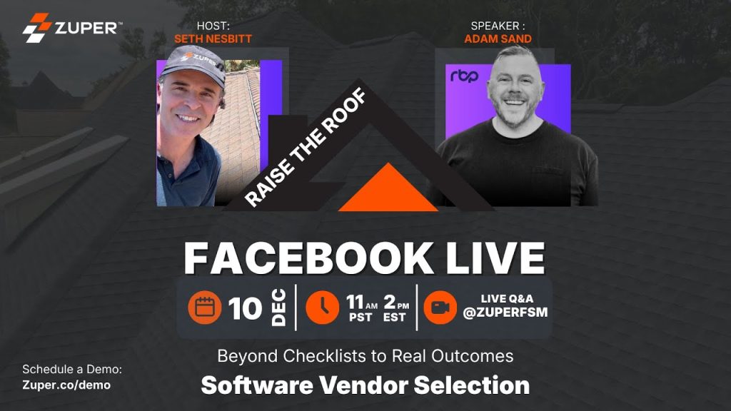 Raise the Roof Software Vendor Selection - Beyond Checklists to Real Outcomes