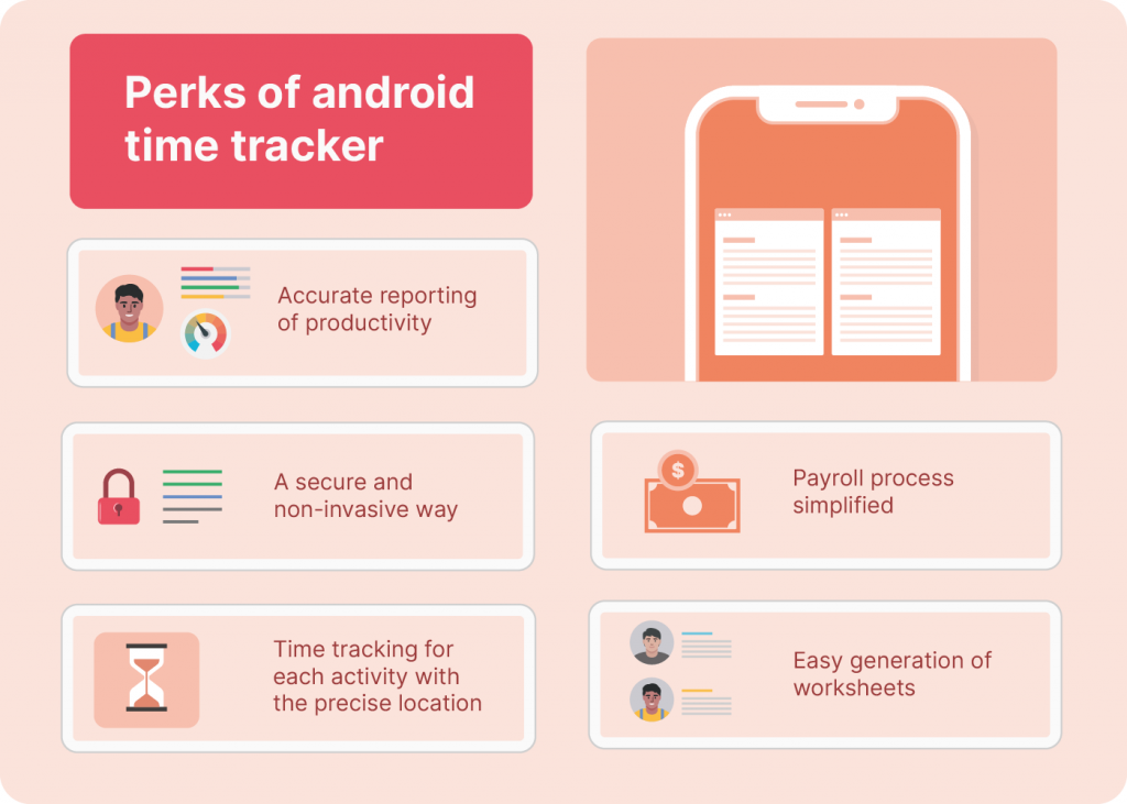 Perks of Andriod Time tracker
